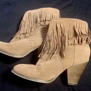 😍3 for $25😍 Fringe ankle boots